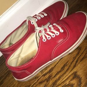 ❤️ preloved red VANS